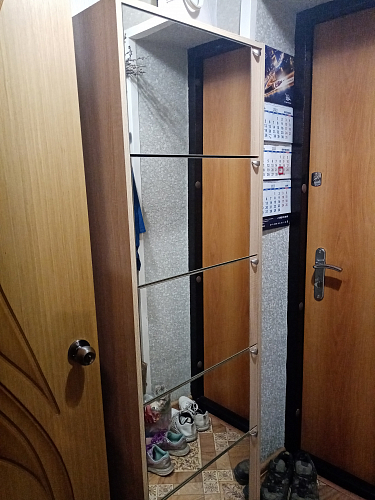 Обувница К-5 (зеркальная) венге / беленый дуб фото покупателя 6